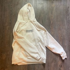 Free ship! TAYLOR SWIFT THE ERAS TOUR BEIGE HOODIE